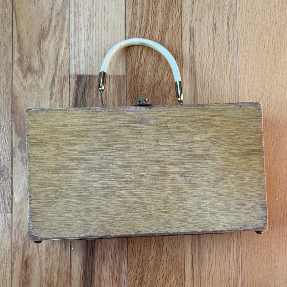 Enid Collins Original Box Bag “Butterfly Box” Vintage Handbag - Picture 7 of 13